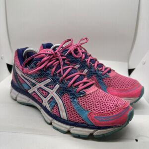 Asics GEL-Excite 2 - Womens Size 11 Pink Blue Teal Althetic Running Sneakers